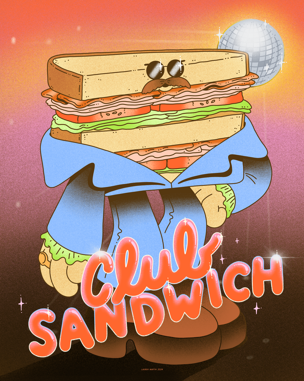 'Club Sandwich' Poster