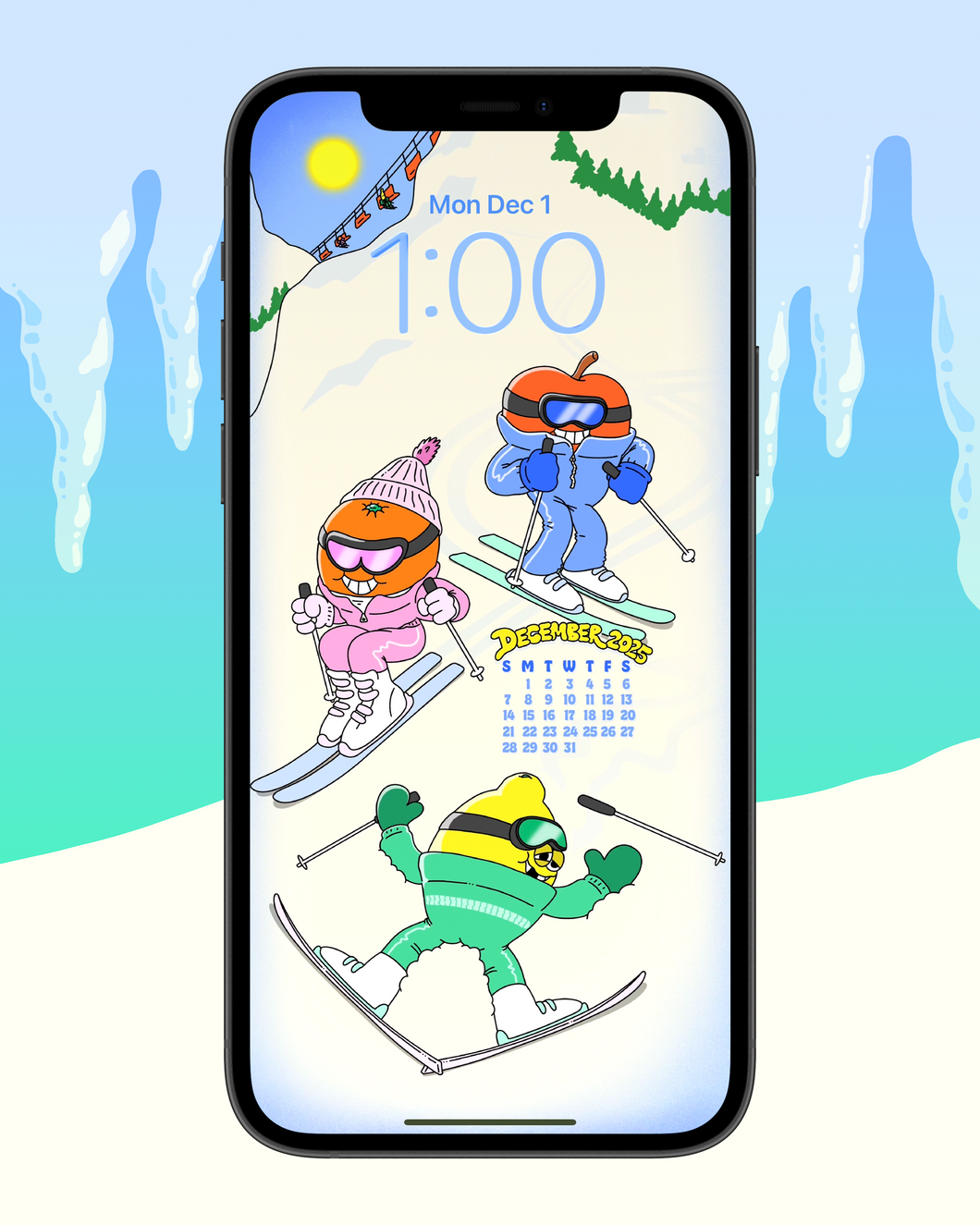 December iPhone Wallpapers