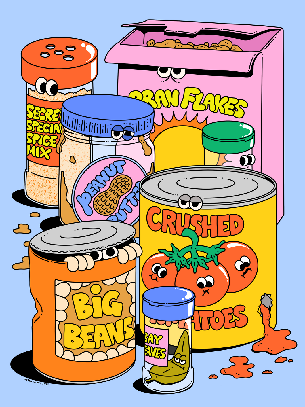 'Forgotten Pantry Items' Poster