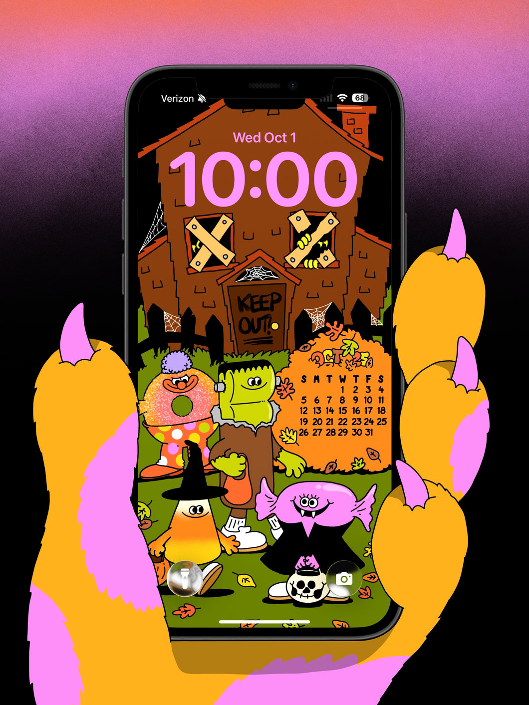 October iPhone Wallpapers