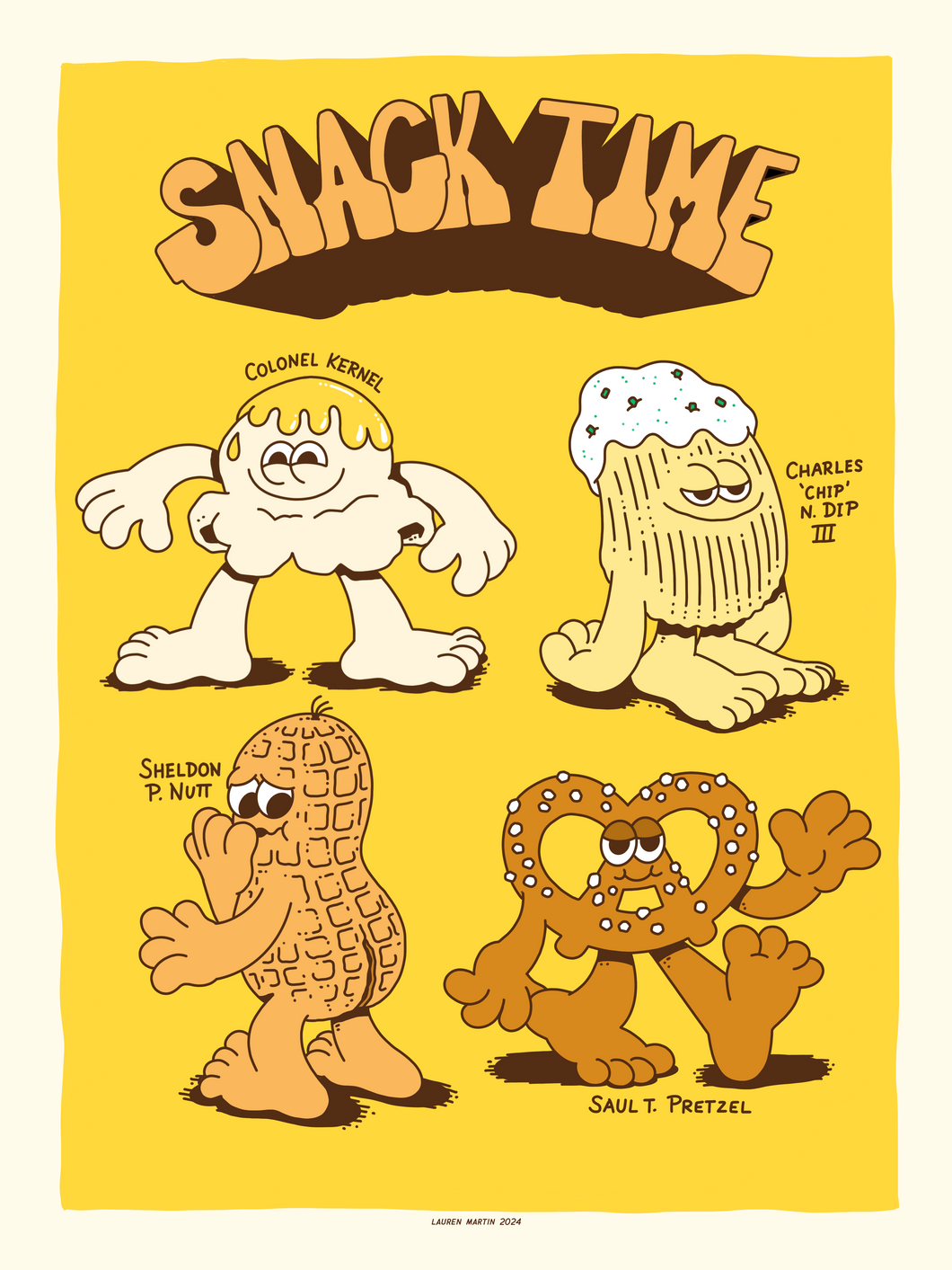 'Snack Time' Print – Lauren Martin Studio