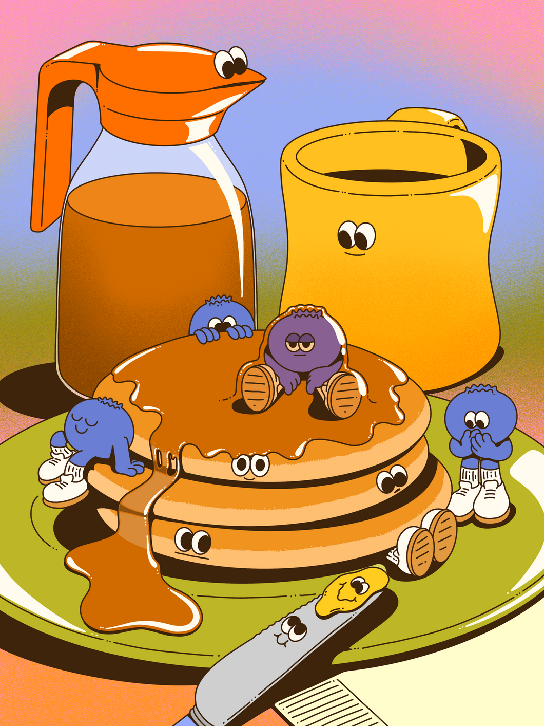 'Lost in the Syrup' Poster