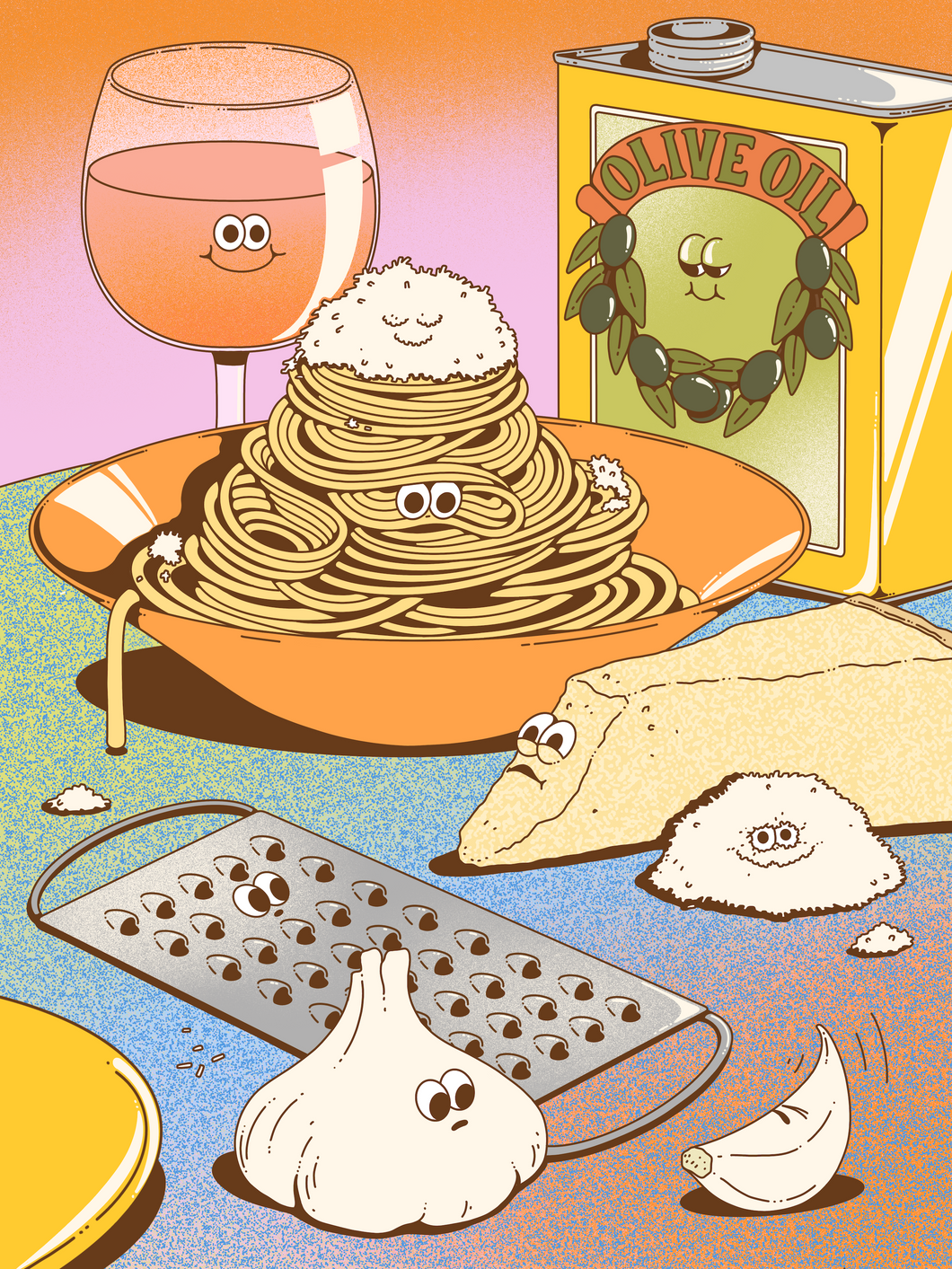 'Spaghetti Dinner' Poster